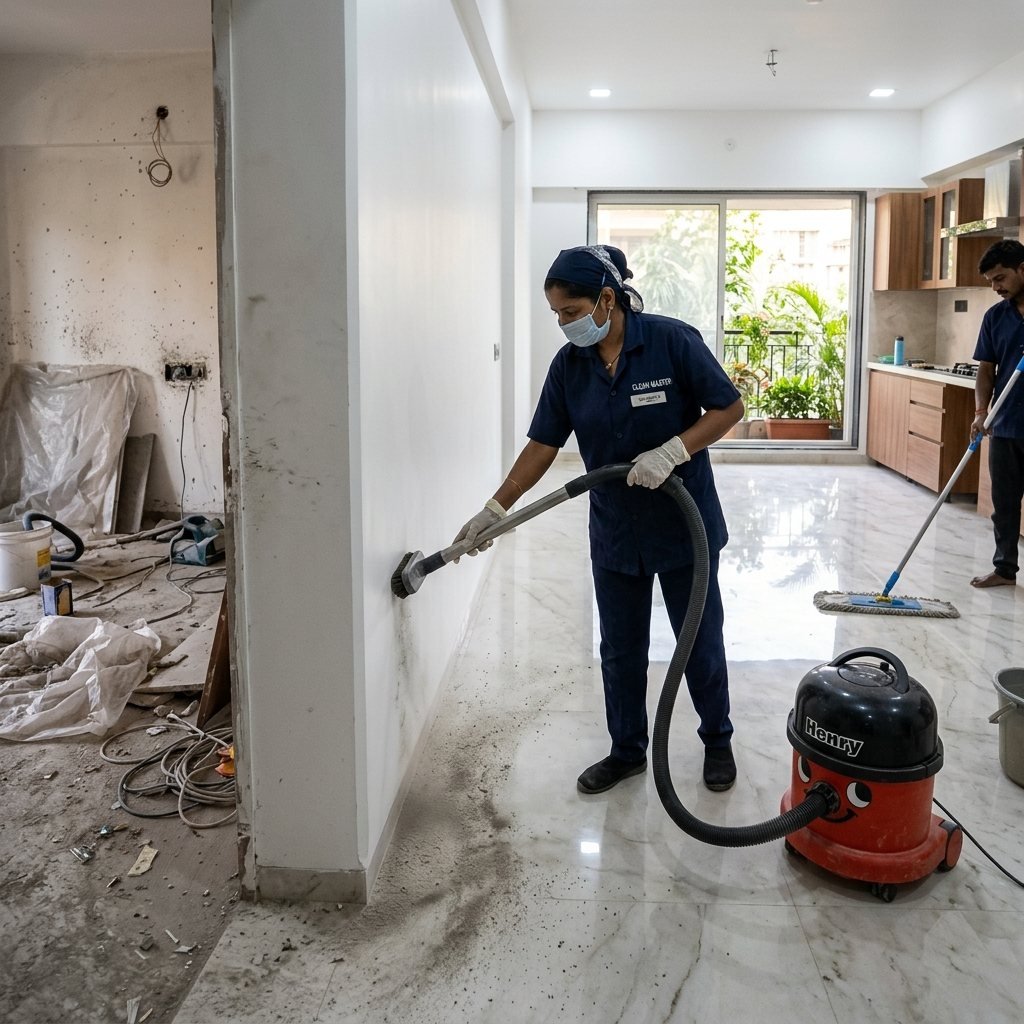 Dust control after renovation